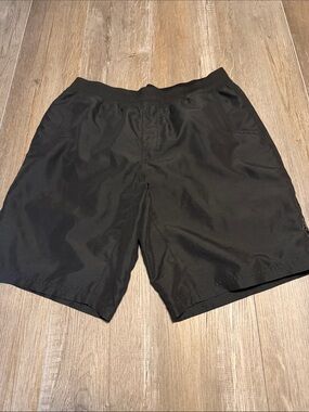 Prana Black UPF 50 Athletic Stretch Shorts